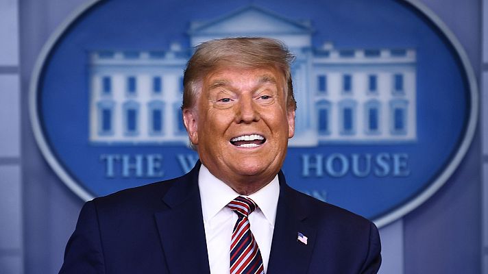 Telediario 1 - Trump: "Si cuentan los votos legales, gano fácilmente"