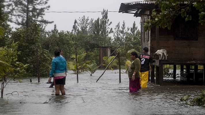 Telediario 1 - Devastador paso del huracán Eta por Centroamérica
