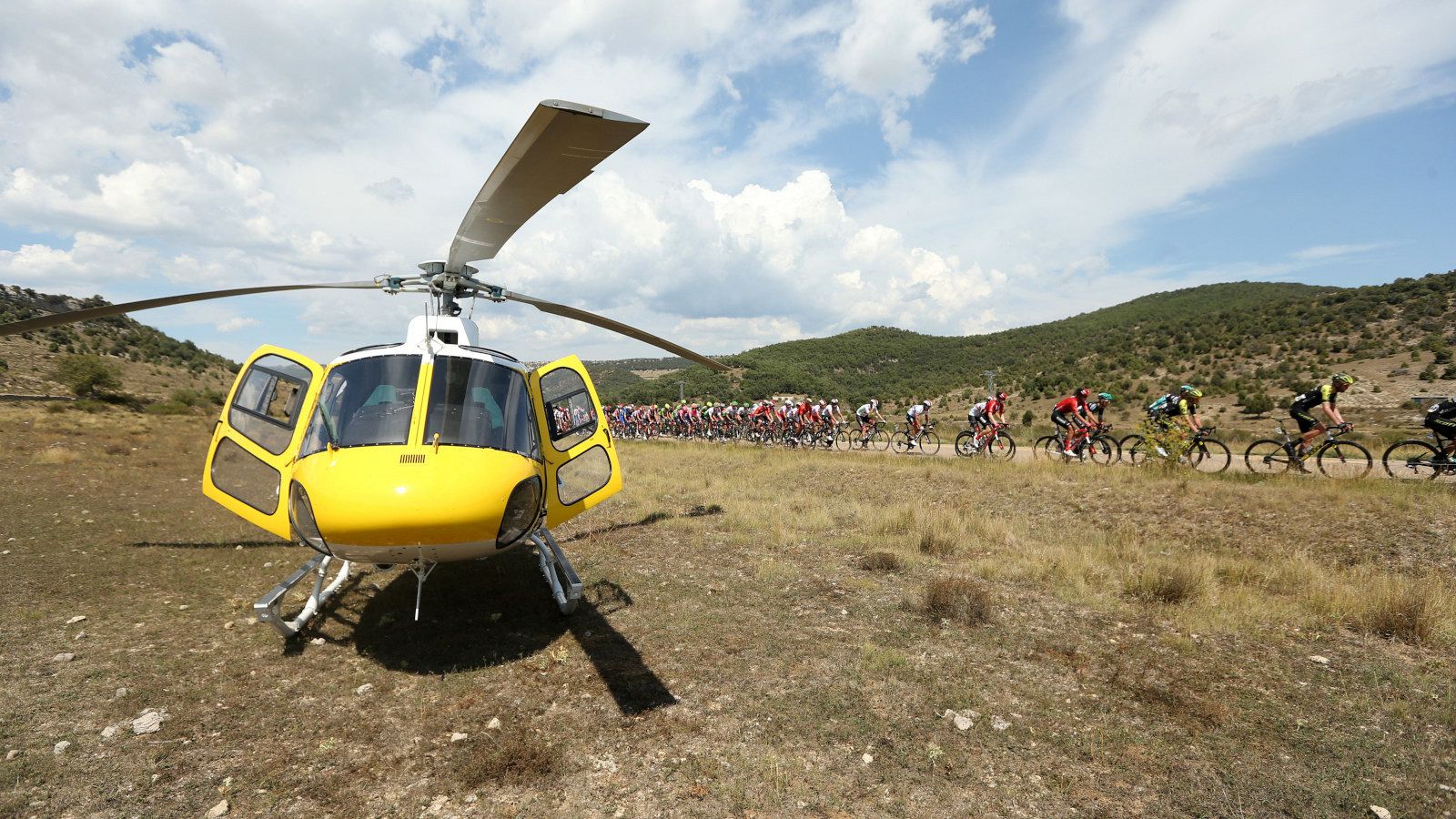 Vuelta 2020 | Así se ve la Vuelta desde el aire | Ver