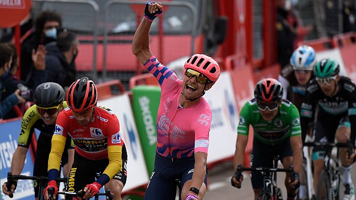 Vuelta ciclista a España - Vuelta 2020 | Así fue la llegada de la etapa 16 en Ciudad Rodrigo