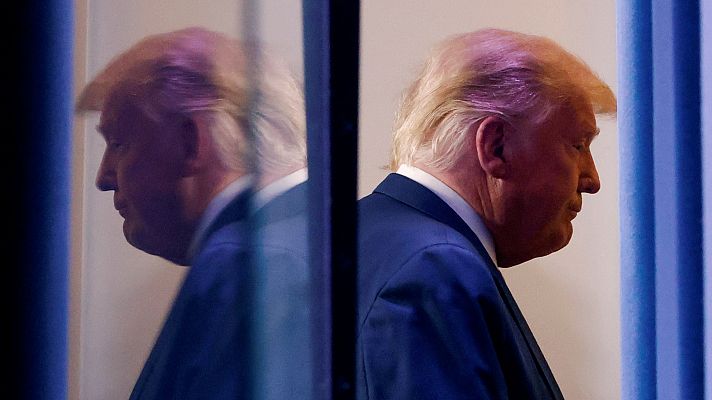 Telediario 1 - Trump insiste en las acusaciones de fraude sin pruebas