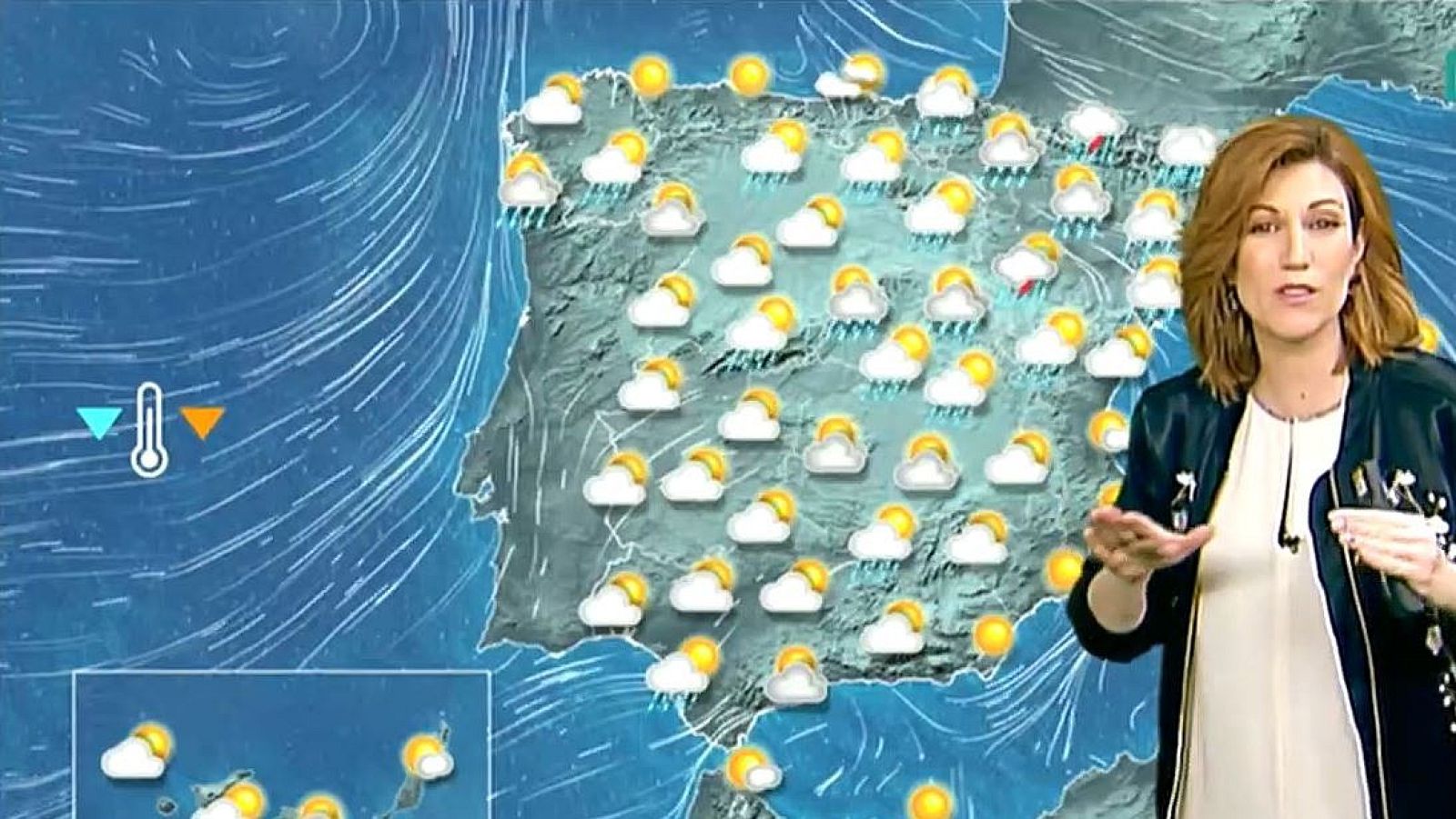 El tiempo - Precipitaciones y descenso de temperaturas este sábado - Ver ahora
