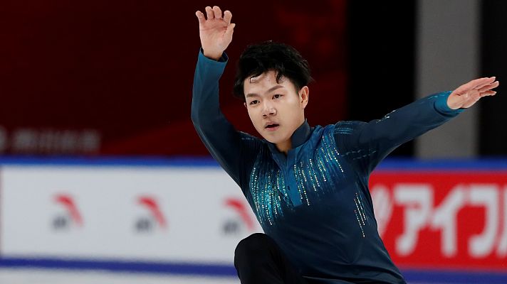 Patinaje sobre hielo - Grand Prix Copa de China. Programa libre masculino