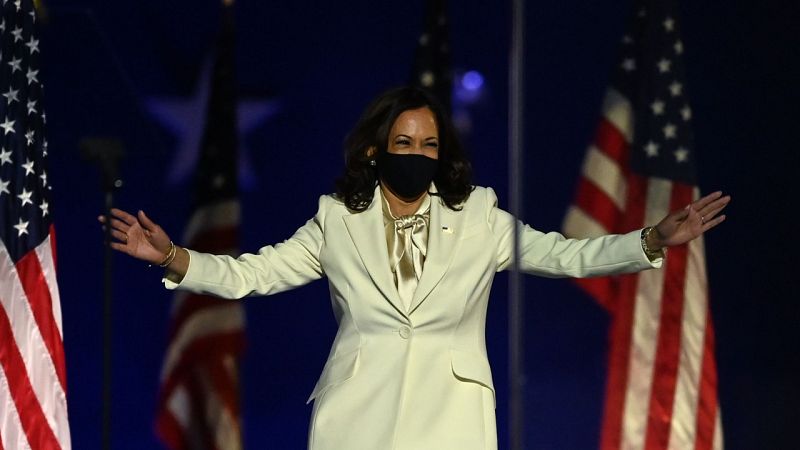 Kamala Harris: "Soy la primera vicepresidenta de EE.UU., pero no seré la última"