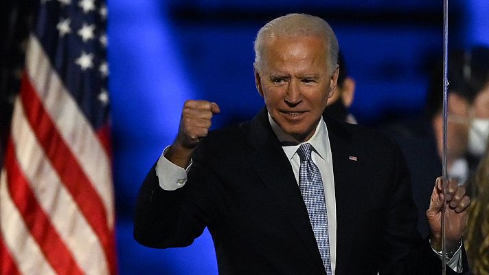 Telediario 1 - Fechas clave en el camino de Biden hasta la Casa Blanca