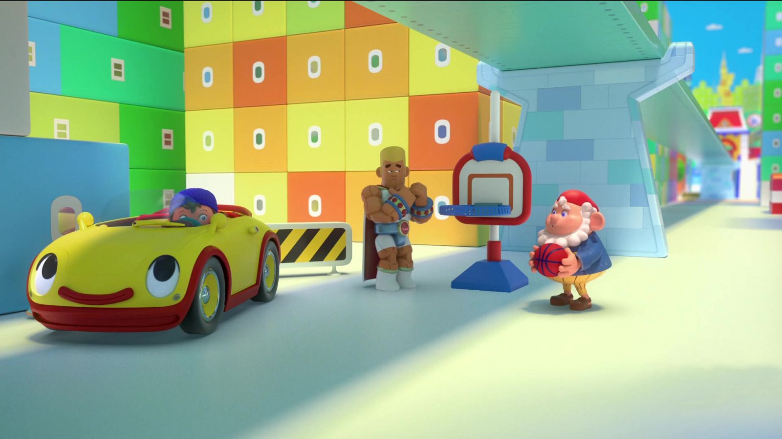Noddy - El aro de baloncesto cambiado - RTVE.es - Noddy, detective en el País de los Juguetes | Ver