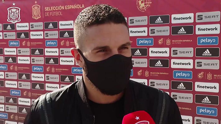 Telediario 1 - Koke vuelve a la selección "con la misma ilusión del primer día"