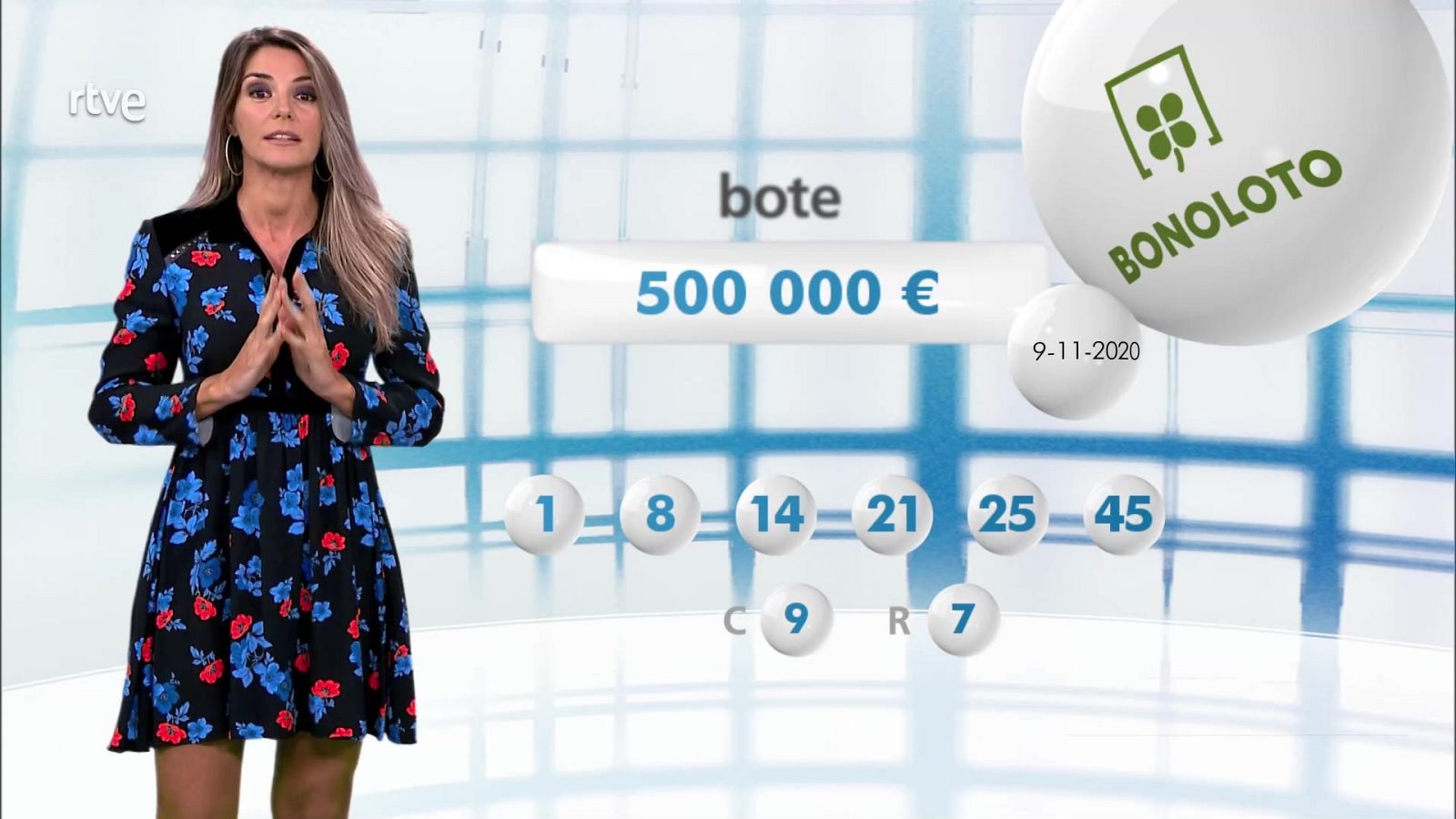 Bonoloto - 09/11/20 - ver ahora