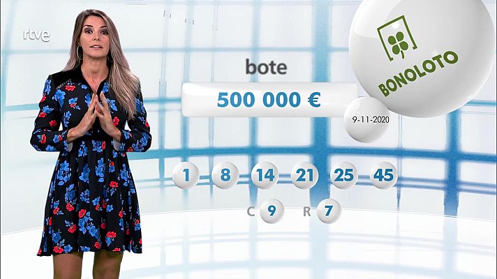Loterías - Bonoloto - 09/11/20
