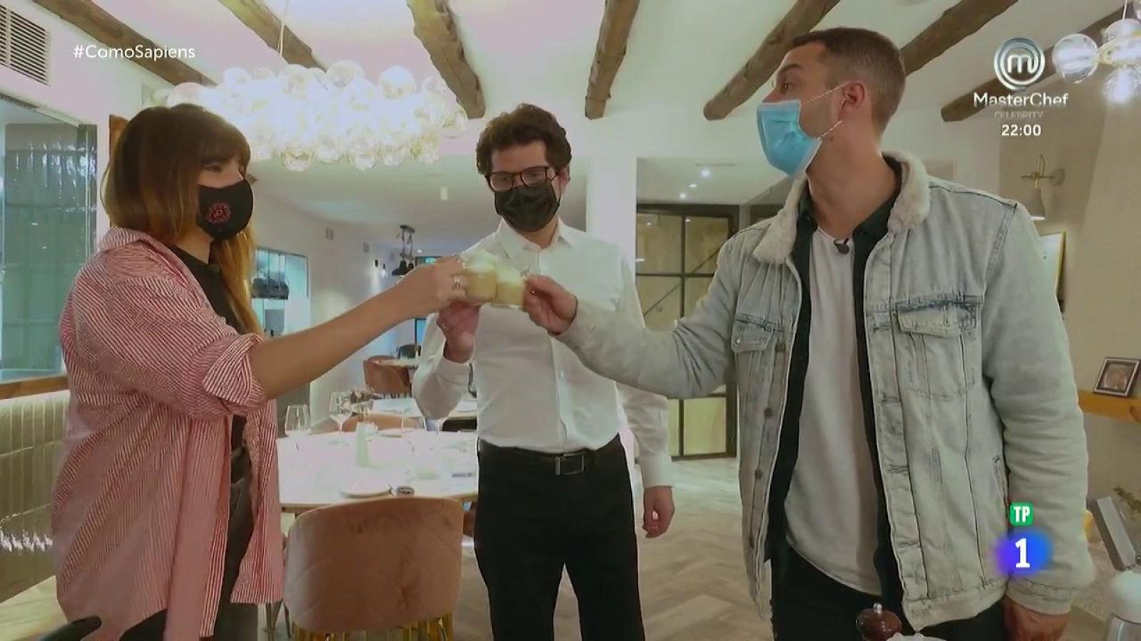 Rozalén: Capuchino de crema de puerro y espuma de bacalao | Ver