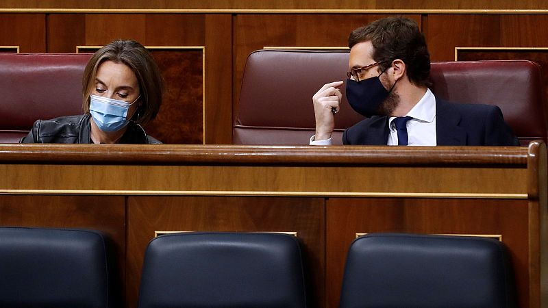 El PP y Cs acusan al Gobierno de "mentir" por el retraso en la rebaja de mascarillas