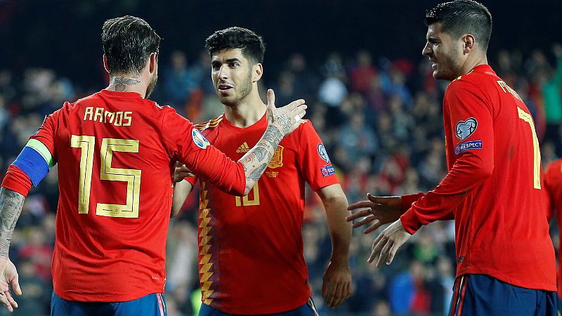 Asensio y Morata buscarán el gol perdido de España; Ramos otro récord