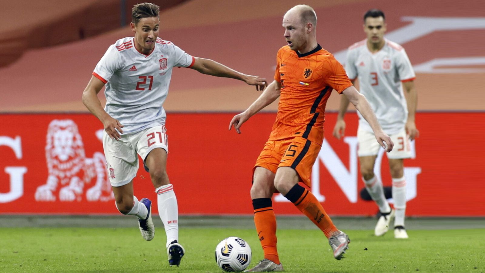 Fútbol - UEFA Amistosos 2020. Partido: Países Bajos - España - ver ahora