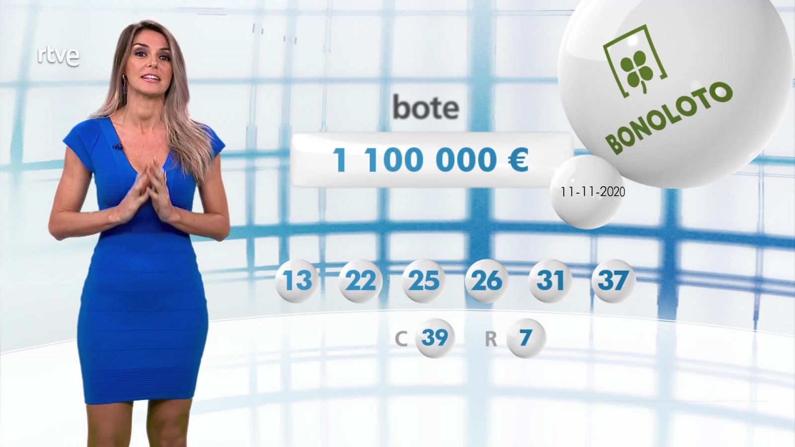 Bonoloto - 11/11/20 - ver ahora