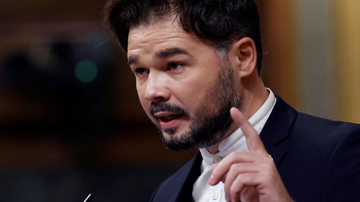 Especiales informativos - Rufián: "Es mentira que se pueda pactar con ERC y C's"