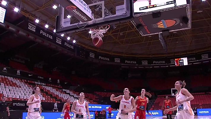 Baloncesto en RTVE - Partido preparación Eurobasket femenino 2021 España - España