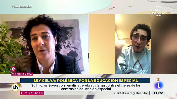 La hora de La 1 - Nacho pide que se mantenga la educación especial