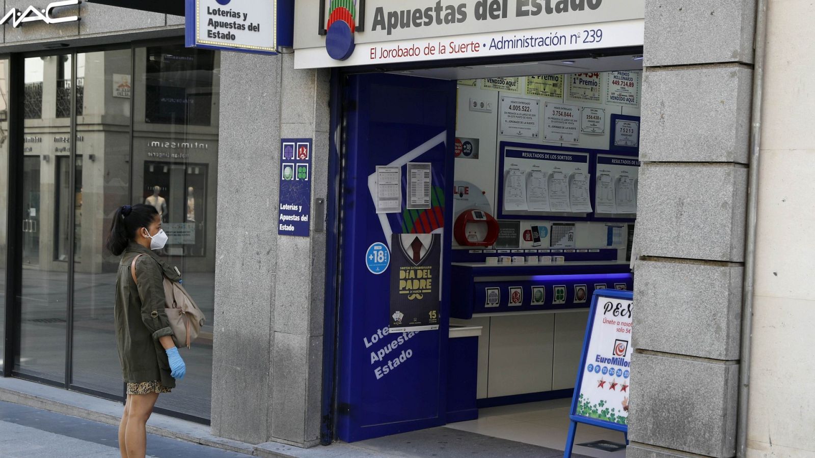 Los colectivos de trabajo y los clubes deportivos, los más afectados por la caída de ventas de Lotería de Navidad