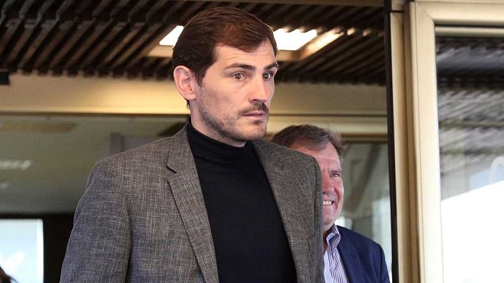 Telediario 1 - Iker Casillas pone su ejemplo para luchar contra la muerte súbita en el deporte