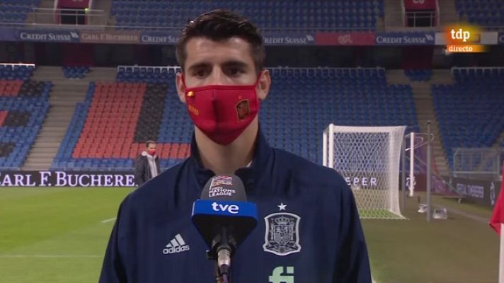UEFA Nations League - Morata: "Ganar con la selección es un sueño que tenemos todos"