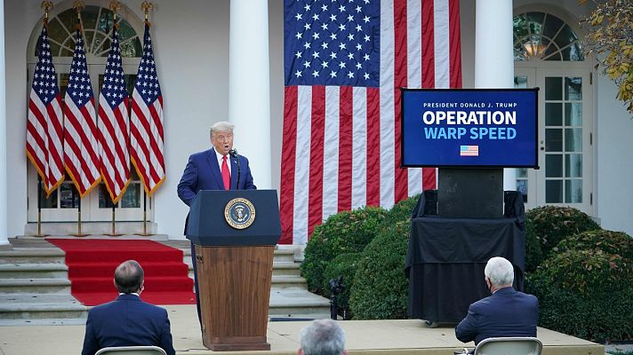 Informativo 24h - Trump descarta un confinamiento: "La administración que venga en el futuro... el tiempo lo dirá"