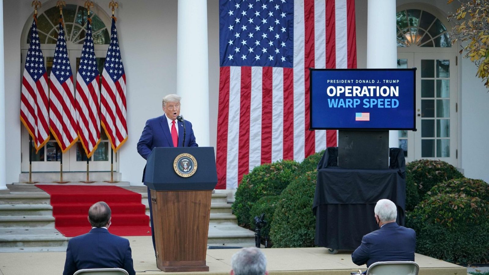 Trump descarta un confinamiento: "La administración que venga en el futuro... el tiempo lo dirá" - Informativo 24h | Ver