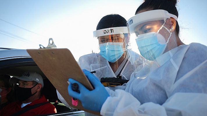 Telediario 1 - Telediario fin de semana en cuatro minutos (14/11/2020)