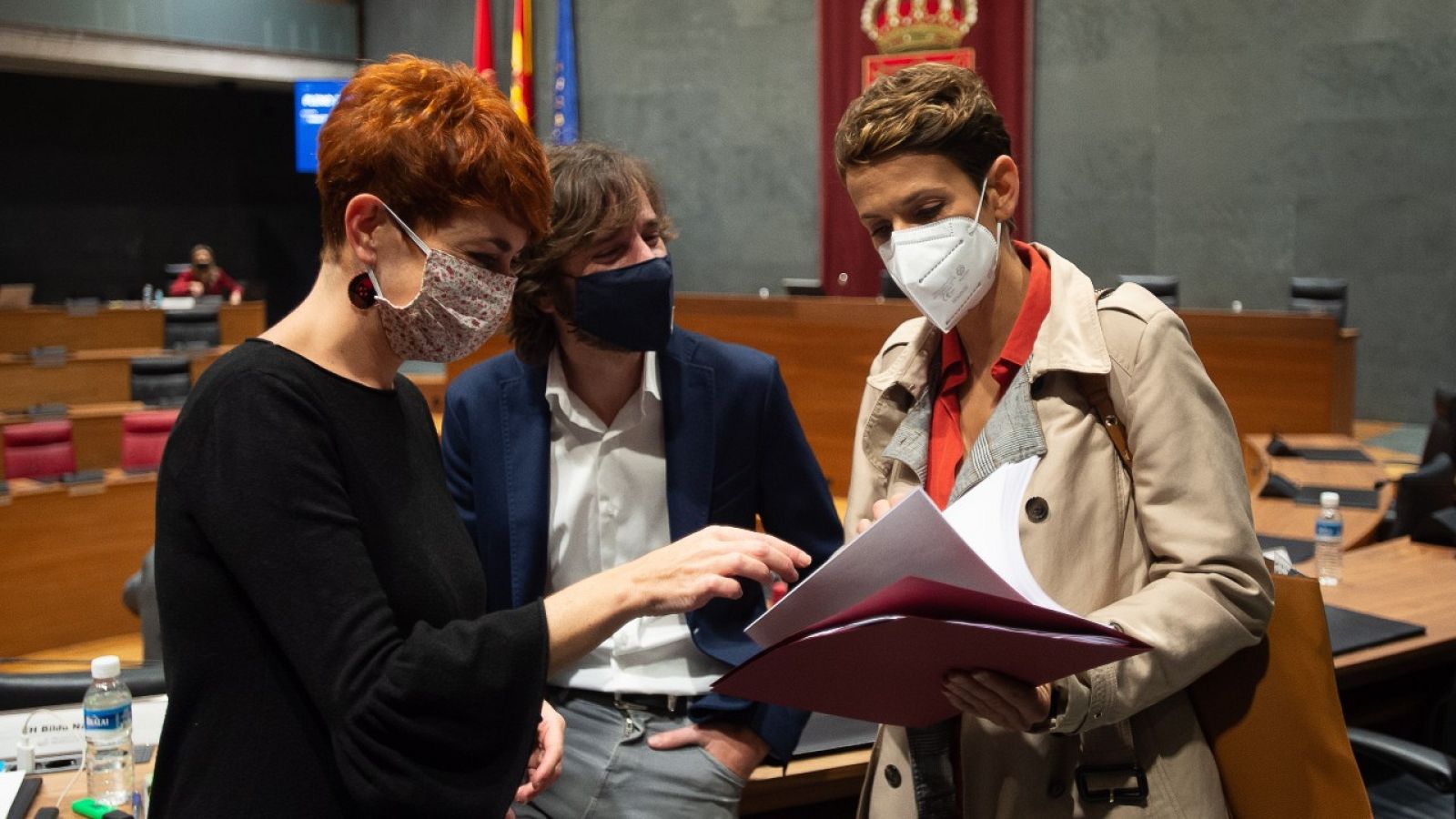 Chivite llega a un acuerdo con EH Bildu para los Presupuestos de Navarra | Ver