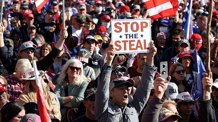 Informativo 24h - Miles de partidarios de Trump exigen "cuatro años más"