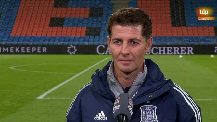 UEFA Nations League - Jesús Casas: "Tenemos tres grandes porteros y puede jugar cualquiera"