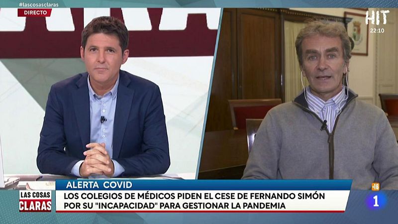 Entrevista íntegra a Fernando Simón en 'Las Cosas Claras'