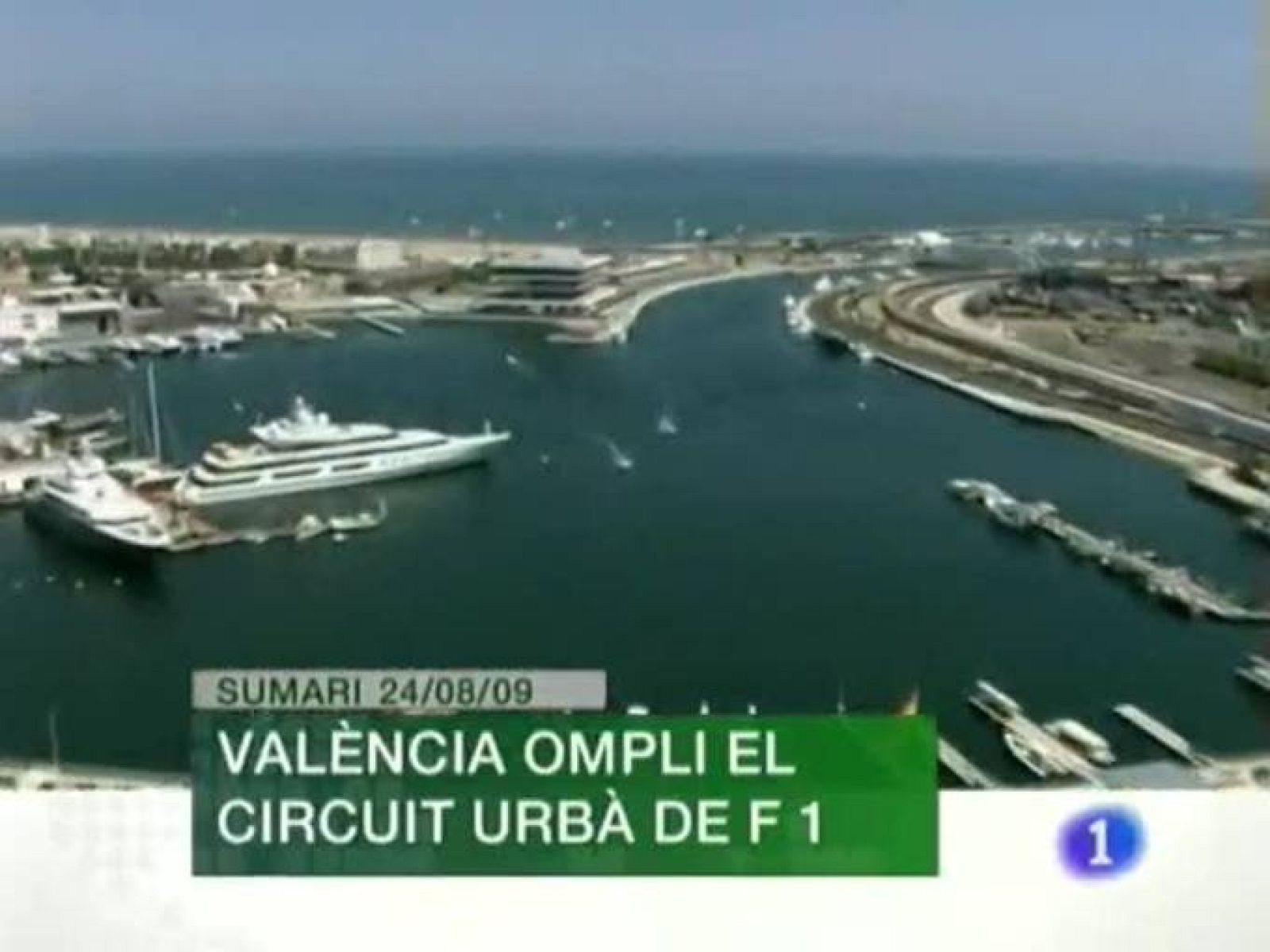 L'Informatiu. Informativo Territorial de la C.Valenciana (24/08/09)