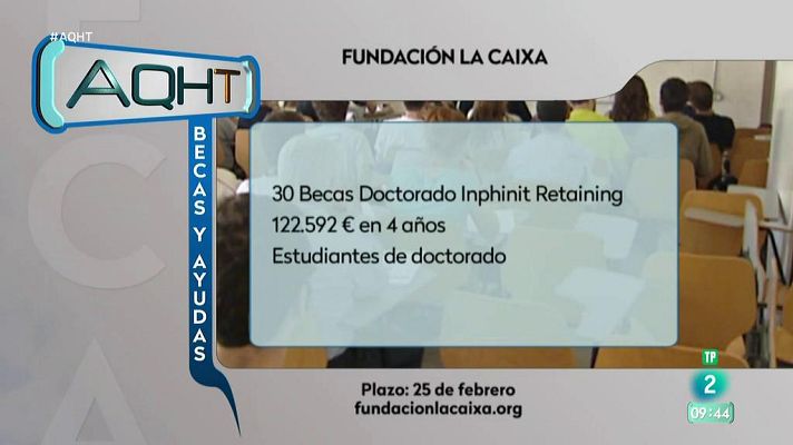 Aquí hay trabajo - Becas de formación remuneradas