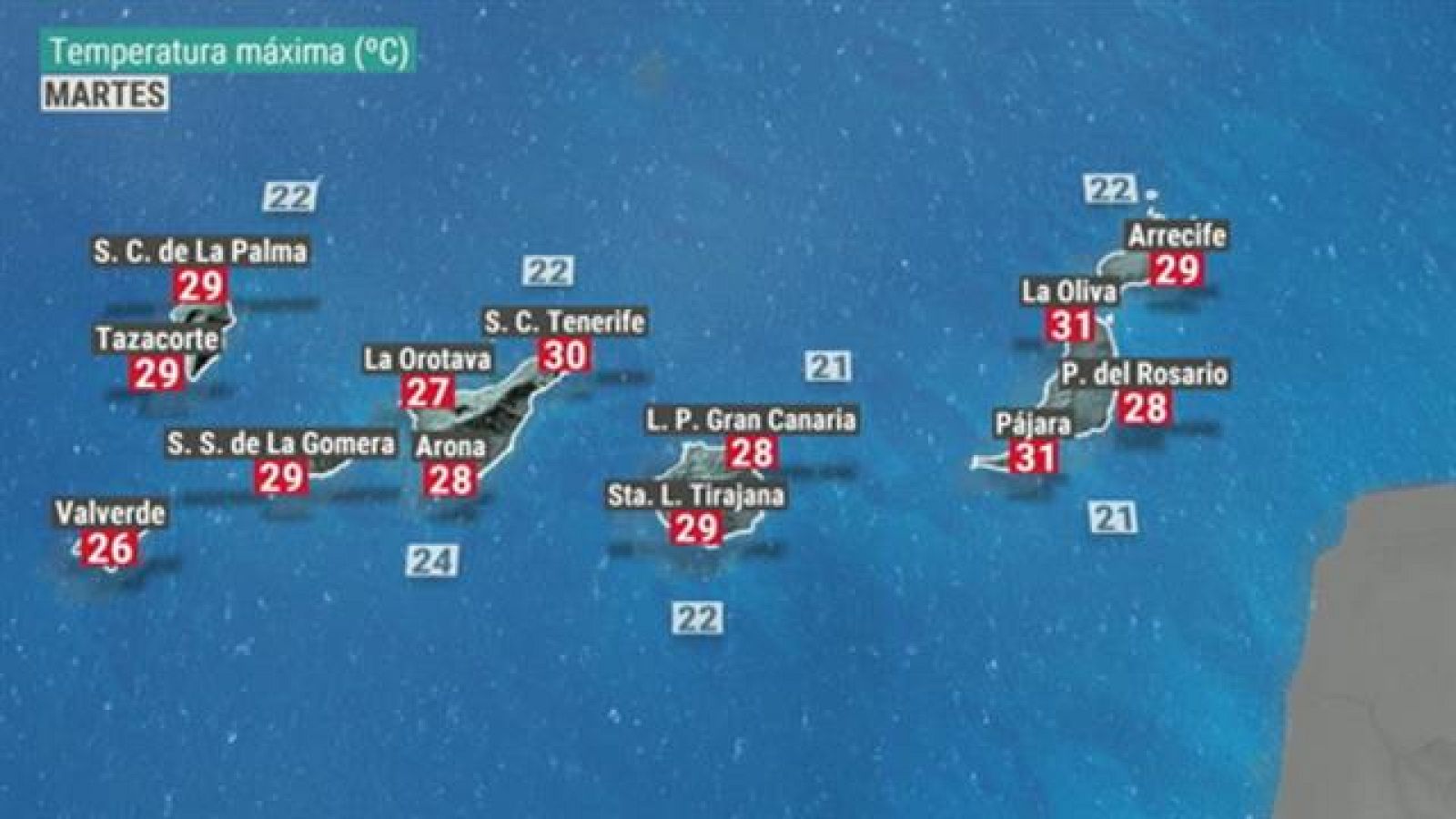 El tiempo en Canarias - 17/11/2020