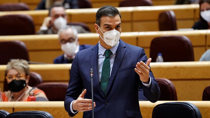 La tarde en 24h - Sánchez insiste en que sus presupuestos son "indispensables" y obvia las críticas del PP al apoyo de Bildu a las cuentas
