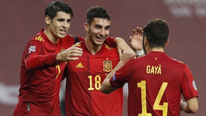 UEFA Nations League - España-Alemania | Triplete de Ferrán y 'manita' de España a Alemania (5-0)