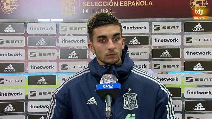 UEFA Nations League - España-Alemania | Ferrán Torres: "Todo jugador sueña con meter tres goles"