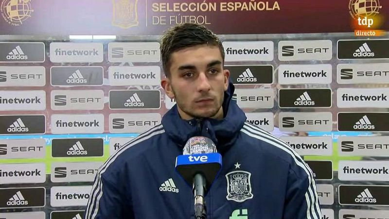 España-Alemania | Ferrán Torres, feliz por su triplete - UEFA Nations League | Ver