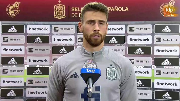  - Unai Simon: "No me esperaba ser titular en los tres partidos"