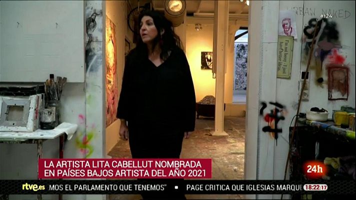 RTVE Igualdad - Lita Cabellut, nombrada "Artista de 2021" en Países Bajos