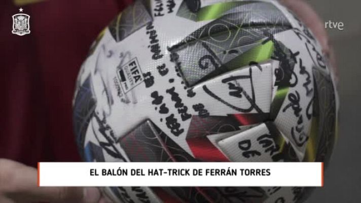 Fútbol - Ferrán Torres: "Este hat trick no se me va a olvidar"
