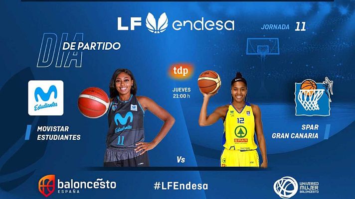 Baloncesto en RTVE - Estudiantes - Gran Canaria, el partido de la jornada de la Liga femenina de baloncesto