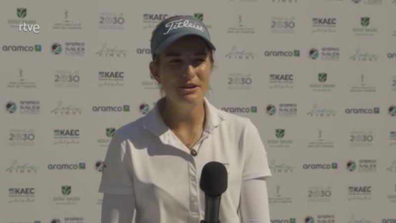 Golf | Sobrón, líder en un torneo saudí del circuito europeo - Golf | Ver