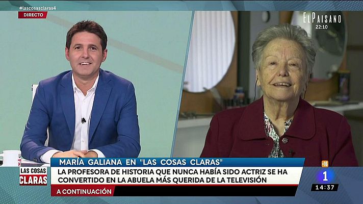 Las cosas claras - Entrevista íntegra a María Galiana en Las Cosas Claras