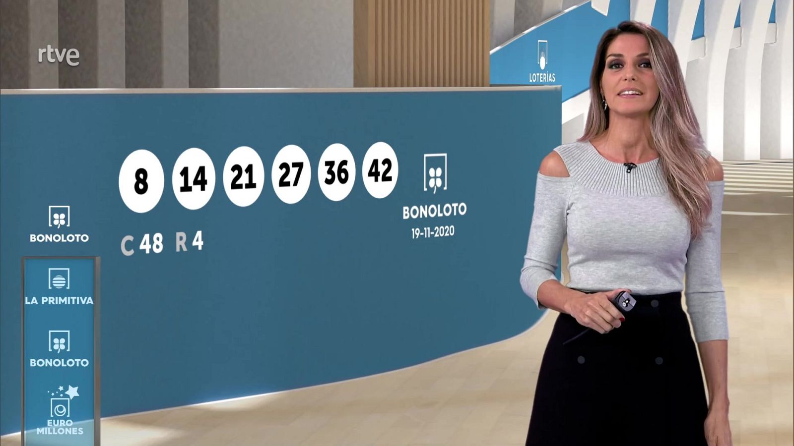 Lotería Nacional + La Primitiva + Bonoloto - 19/11/20 - ver ahora