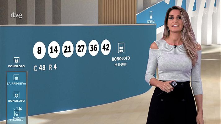 Loterías - Lotería Nacional + La Primitiva + Bonoloto - 19/11/20