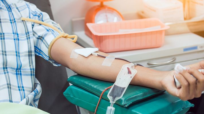 Telediario 1 - Plasma para ayudar a curar el coronavirus