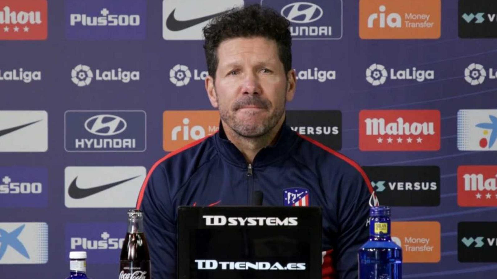 Simeone: "El Barça será duro, como siempre"