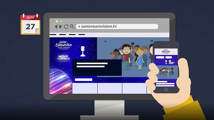 Eurovisión Junior - Así puedes votar a España en Eurovisión Junior