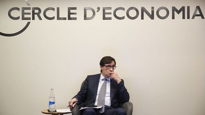 Telediario 1 - Illa prevé un número "suficiente" de inmunizados en mayo